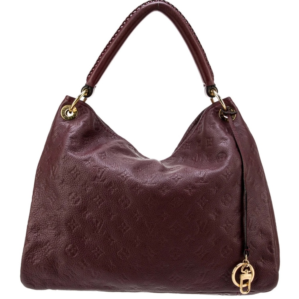 LOUIS VUITTON burgundy
Monogram Empreinte Artsy EUC